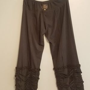Bohemian style runche loose fitting yogi pants